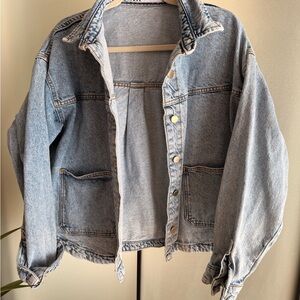 Zara swing Jean Jacket
